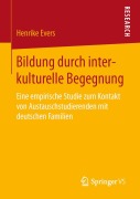 Cover-Bild zum Titel 'Bildung durch interkulturelle Begegnung' von 'Henrike Evers'