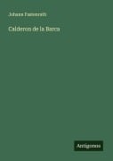 Cover-Bild zum Titel 'Calderon de la Barca' von 'Johann Fastenrath'