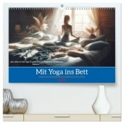 Cover-Bild zum Titel 'Mit Yoga ins Bett (hochwertiger Premium Wandkalender 2026 DIN A2 quer), Kunstdruck in Hochglanz' von 'Torsten Irmer'