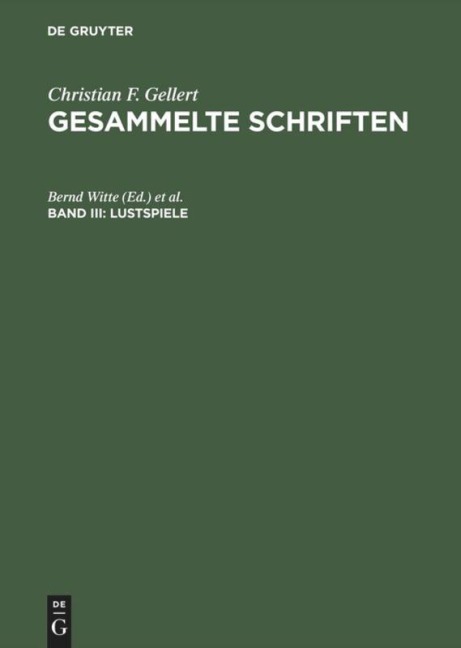 Lustspiele - 