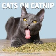 Cover-Bild zum Titel 'Cats on Catnip Wall Calendar 2026' von 'Andrew Marttila, Workman Calendars'