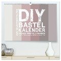 DIY Bastel-Kalender -Erdige Pastell Farben- Zum Selbstgestalten (hochwertiger Premium Wandkalender 2025 DIN A2 quer), Kunstdruck in Hochglanz - Michael Speer