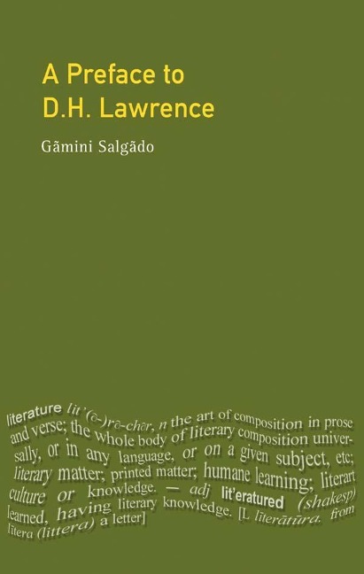 A Preface to Lawrence - Gamini Salgado