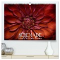 Serenade - Visuelle Musik der Blumen (hochwertiger Premium Wandkalender 2024 DIN A2 quer), Kunstdruck in Hochglanz - Vronja Photon