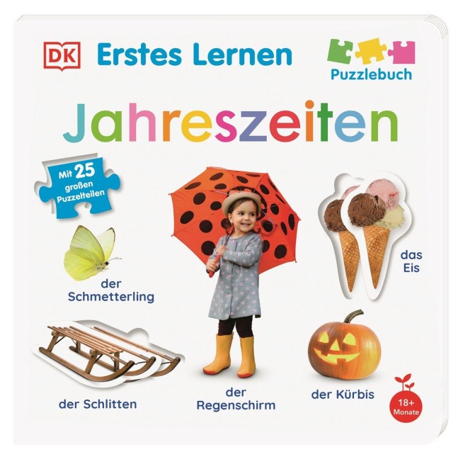Erstes Lernen Puzzlebuch. Jahreszeiten - DK Erstes Lernen