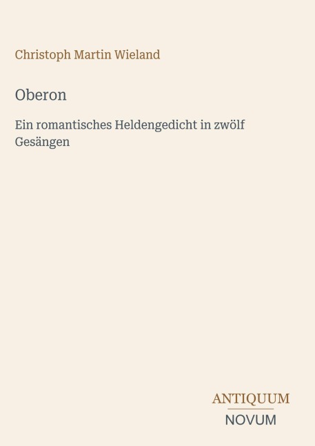Oberon - Christoph Martin Wieland