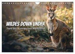 Cover-Bild zum Titel 'Wildes Down Under: Tiere des Australischen Kontinents (Wandkalender 2026 DIN A4 quer), CALVENDO Monatskalender' von 'Peter R. Stuhlmann'