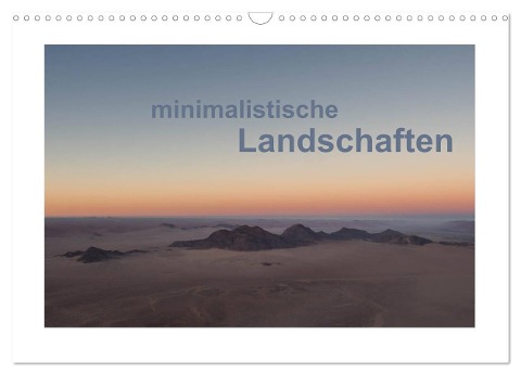 minimalistische Landschaften (Wandkalender 2024 DIN A3 quer), CALVENDO Monatskalender - Gabi Steiner