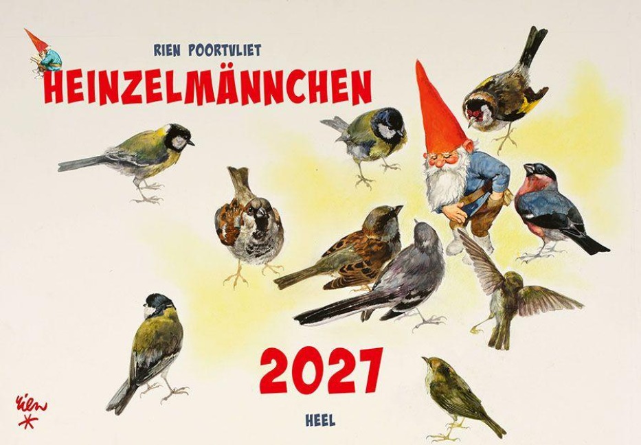 Heinzelmännchen Kalender 2027 - Rien Poortvliet