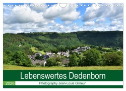 Cover-Bild zum Titel 'Lebenswertes Dedenborn (Wandkalender 2026 DIN A4 quer), CALVENDO Monatskalender' von 'Jean-Louis Glineur'