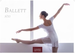 Cover-Bild zum Titel 'Ballett Kalender 2027 - Wandkalender | Fotokalender | Tanzkalender Kunst 35x50cm Grosses Format - Eleganter Ballett - Ästhetik & Ballettkunst für jeden Monat' von ''