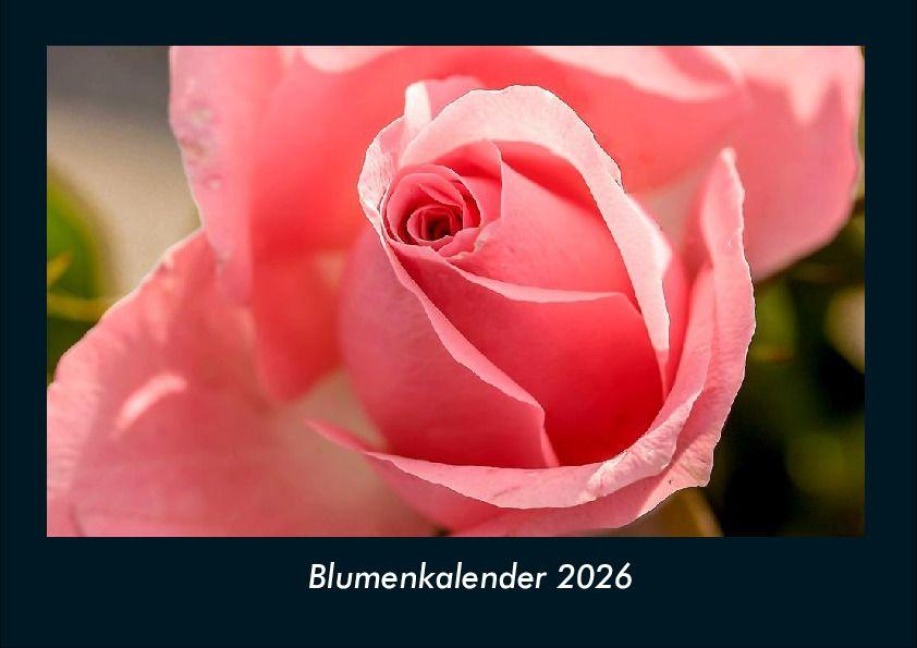 Blumenkalender 2026 Fotokalender DIN A4 - Tobias Becker