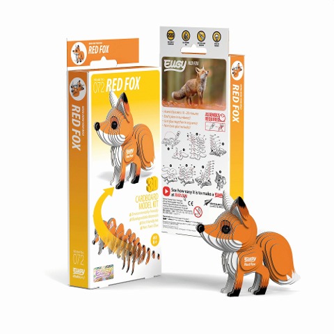 EUGY - 3D Bastelset Fuchs - 