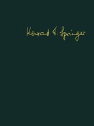 Cover-Bild zum Titel 'Konrad F. Springer' von ''