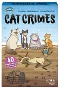 ThinkFun - 76366 - Cat Crimes - Das flauschige und freche Kombinations- und Deduktionsspiel mit Katzen. Finden den Übeltäter! - 
