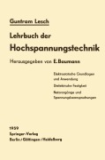Cover-Bild zum Titel 'Lehrbuch der Hochspannungstechnik' von 'G. Lesch'