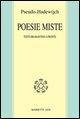 Cover-Bild zum Titel 'Poesie miste. Testo brabantino a fronte' von 'Hadewijch'
