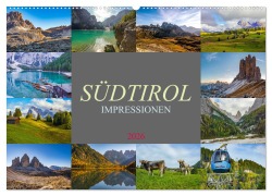 Cover-Bild zum Titel 'Südtirol Impressionen (Wandkalender 2026 DIN A2 quer), CALVENDO Monatskalender' von 'Dirk Meutzner'