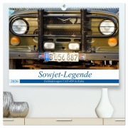 Cover-Bild zum Titel 'Sowjet-Legende - Der Geländewagen UAZ-469 in Kuba (hochwertiger Premium Wandkalender 2026 DIN A2 quer), Kunstdruck in Hochglanz' von 'Henning von Löwis of Menar'