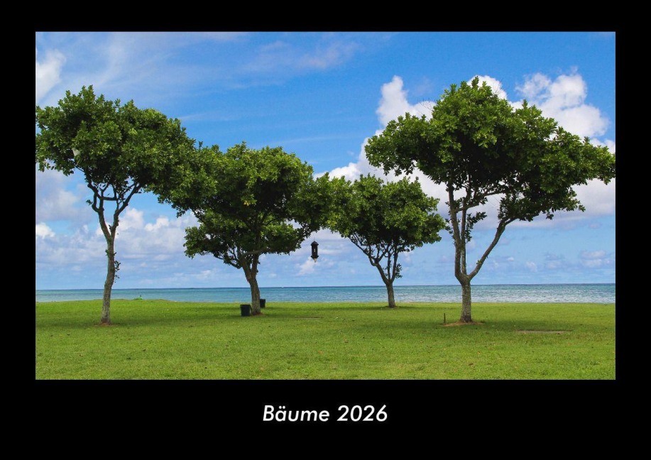 Bäume 2026 Fotokalender DIN A3 - Tobias Becker