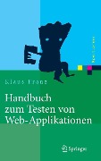 Cover-Bild zum Titel 'Handbuch zum Testen von Web-Applikationen' von 'Klaus Franz'
