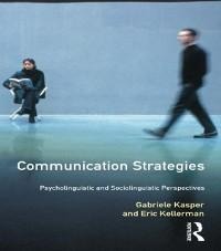 Communication Strategies - Gabriele Kasper, Eric Kellerman