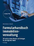 Cover-Bild zum Titel 'Formularhandbuch Immobilienverwaltung' von 'Peter-Dietmar Schnabel'