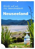 Erleben Sie mit mir das beeindruckende Neuseeland (Wandkalender 2025 DIN A2 hoch), CALVENDO Monatskalender - Nadine Büscher