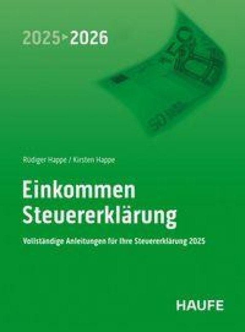 Einkommensteuererklärung 2025/2026 - Rüdiger Happe, Kirsten Happe