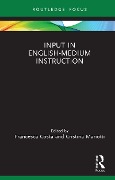Cover-Bild zum Titel 'Input in English-Medium Instruction' von ''