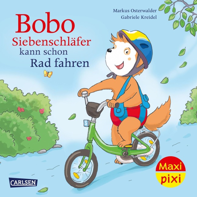 Maxi Pixi 486: VE 5: Bobo Siebenschläfer kann schon Rad fahren (5 Exemplare) - Markus Osterwalder