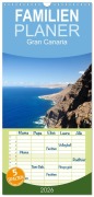 Cover-Bild zum Titel 'Familienplaner 2026 - Gran Canaria mit 5 Spalten (Wandkalender, 21 x 45 cm) CALVENDO' von 'Photography Pm'