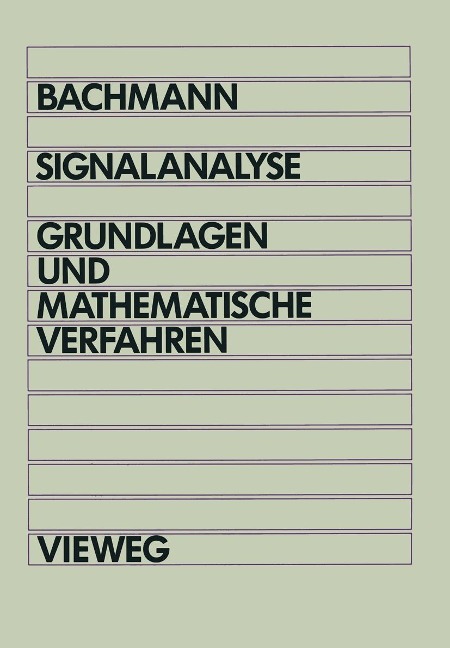 Signalanalyse - Wolfgang Bachmann