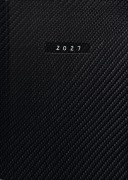 Cover-Bild zum Titel 'rido/idé 7021812807 Buchkalender Mod. Chefplaner 2027 "Carbon" A5, Kunstleder' von ''