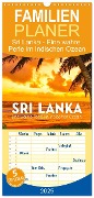 Familienplaner 2025 - Sri Lanka - Eine wahre Perle im Indischen Ozean mit 5 Spalten (Wandkalender, 21 x 45 cm) CALVENDO - Sf Sf
