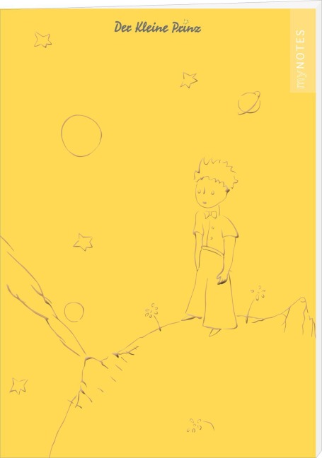 myNOTES Papeterie: Der Kleine Prinz Notizheft - 