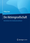 Cover-Bild zum Titel 'Die Aktiengesellschaft' von 'Philip Stein'