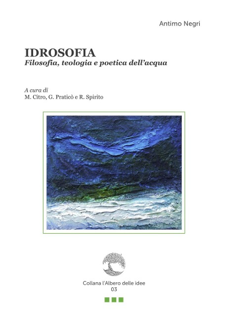 Idrosofia. Filosofia, teologia e poetica dell'acqua - Antimo Negri
