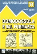 IGC Italien 1 : 50 000 Wanderkarte 11 Domodossola - 