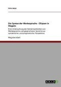 Cover-Bild zum Titel 'Die Syntax der Werbesprache - Ellipsen in Slogans' von 'Livia Janos'