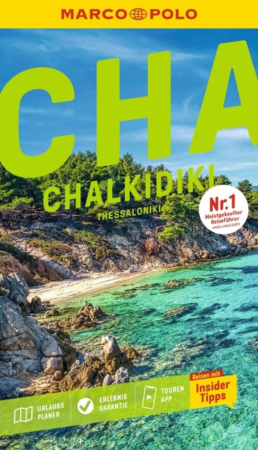 MARCO POLO Reiseführer Chalkidikí, Thessaloníki - Klaus Bötig, Klio Verigou