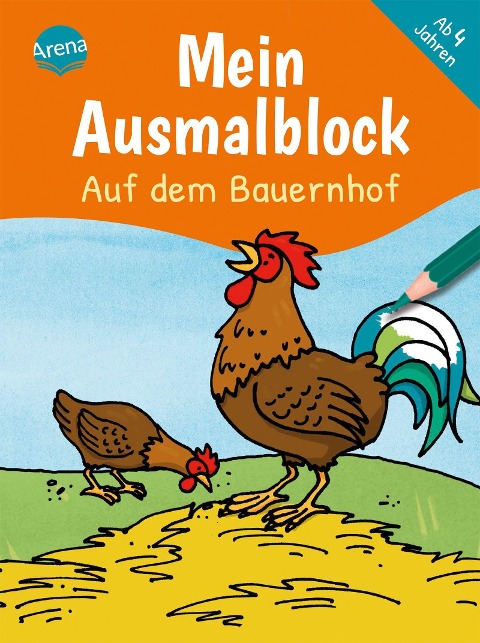 Mein Ausmalblock. Auf dem Bauernhof - 