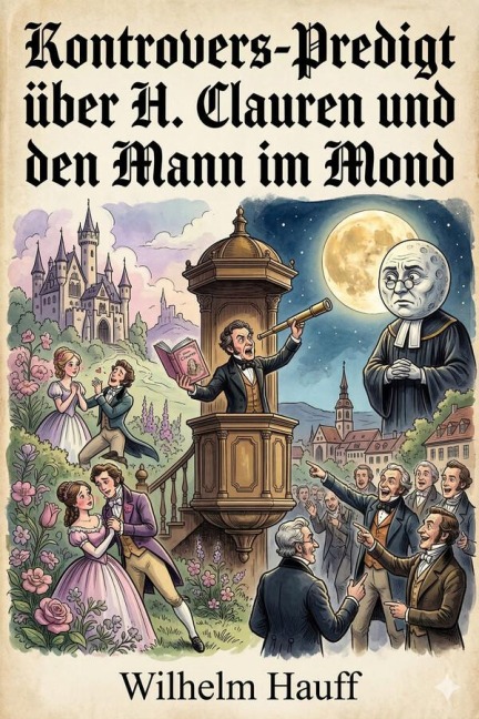 Kontrovers-Predigt über H. Clauren und den Mann im Mond / Gehalten vor dem deutschen Publikum in der Herbstmesse 1827 - Wilhelm Hauff
