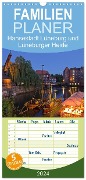 Familienplaner 2024 - Hansestadt Lüneburg und Lüneburger Heide mit 5 Spalten (Wandkalender, 21 x 45 cm) CALVENDO - Siegfried Kuttig