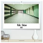 Cover-Bild zum Titel 'Köln - Unten (hochwertiger Premium Wandkalender 2026 DIN A2 quer), Kunstdruck in Hochglanz' von 'Patricia Ahrens'