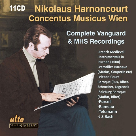 Nikolaus Harnoncourt-Die Vanguard-& MHS-Aufnahmen - Nikolaus/Concentus Musicus Wien Harnoncourt