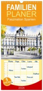 Cover-Bild zum Titel 'Familienplaner 2026 - Faszination Spanien mit 5 Spalten (Wandkalender, 21 x 45 cm) CALVENDO' von 'Claudia Kleemann'