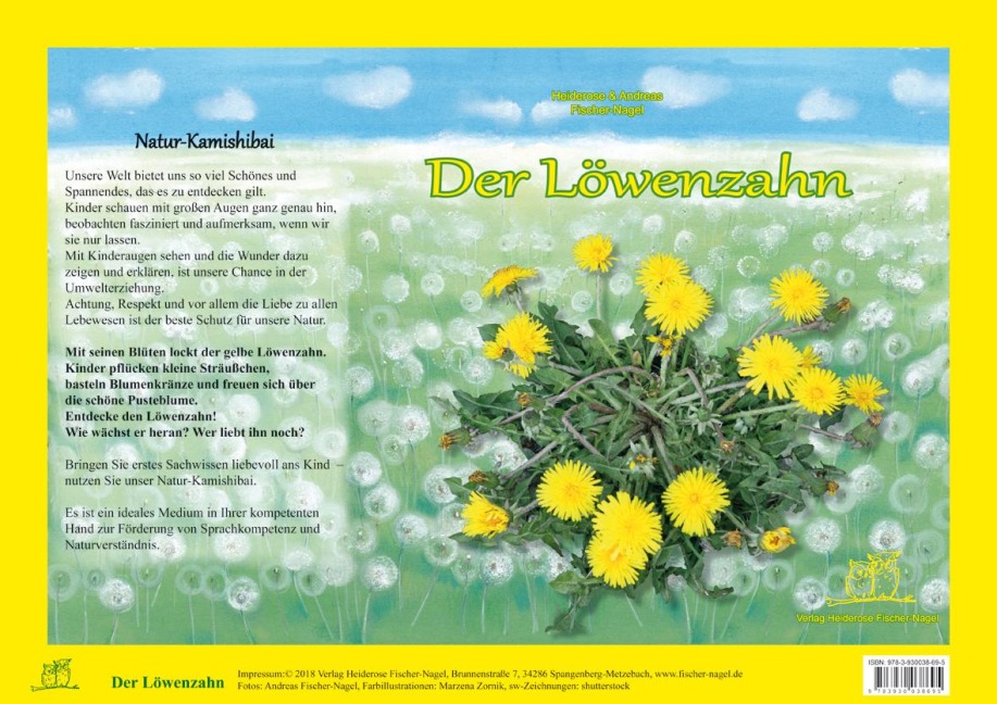 Der Löwenzahn. Natur-Kamishibai - Heiderose Fischer-Nagel, Andreas Fischer-Nagel
