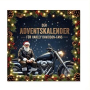 Cover-Bild zum Titel 'Der Adventskalender für Harley Davidson-Fans' von 'David Schulz'