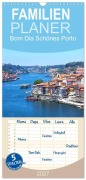 Cover-Bild zum Titel 'Familienplaner 2027 - Bom Dia Schönes Porto mit 5 Spalten (Wandkalender, 21 x 45 cm) CALVENDO' von 'Marion Meyer (c) Stimmungsbilder1'
